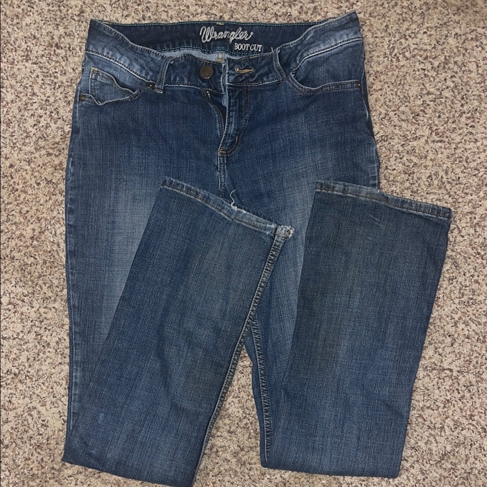 Wrangler Women's Blue Bootcut Jeans